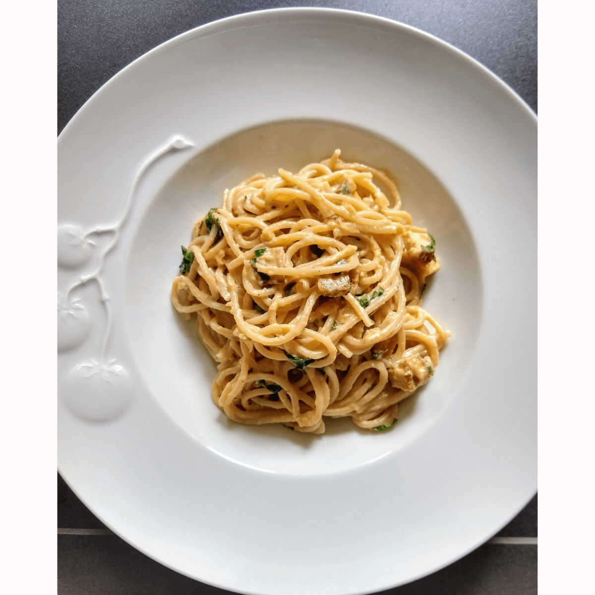 Spaghetti alla Carbonara-Style